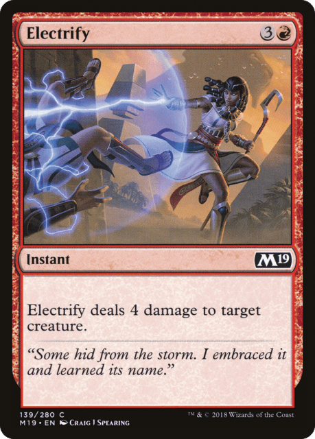 Electrify (139) — Core Set 2019