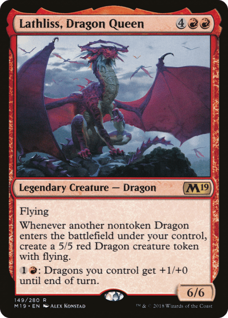 Lathliss, Dragon Queen (149) — Core Set 2019