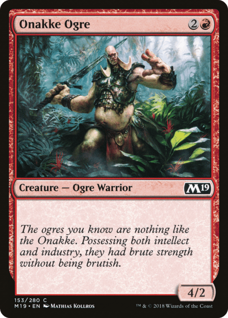 Onakke Ogre (153) — Core Set 2019