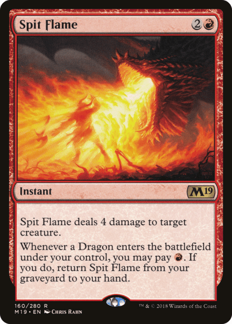 Spit Flame (160) — Core Set 2019