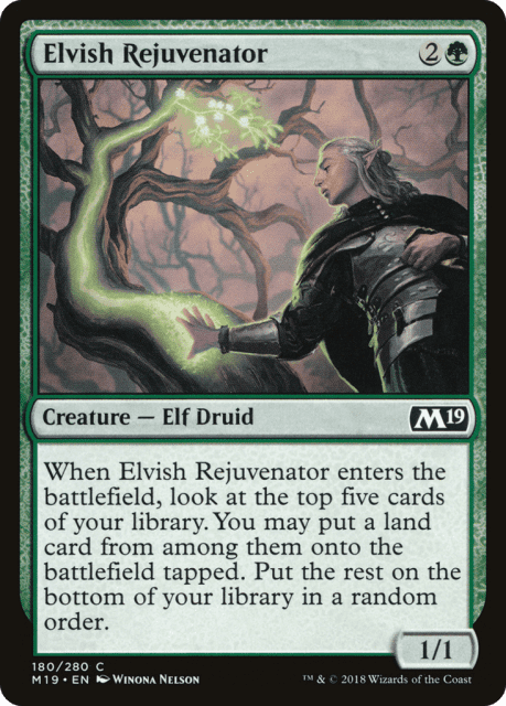 Elvish Rejuvenator (180) — Core Set 2019