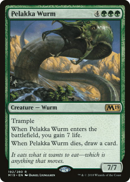 Pelakka Wurm (192) — Core Set 2019