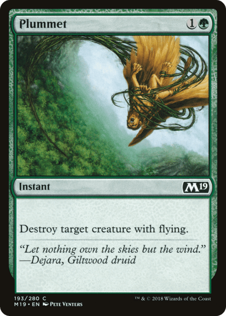 Plummet (193) — Core Set 2019