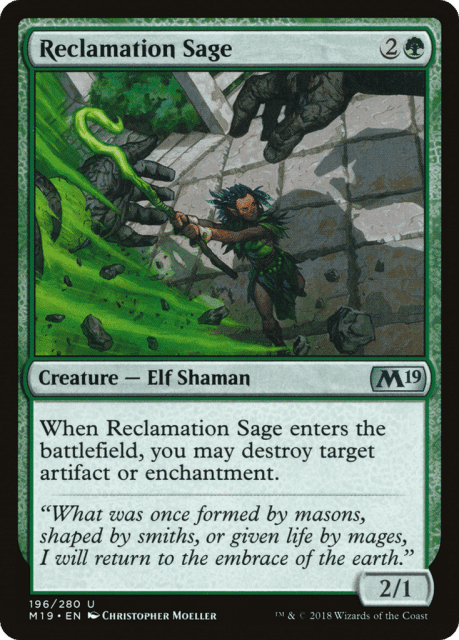Reclamation Sage (196) — Core Set 2019