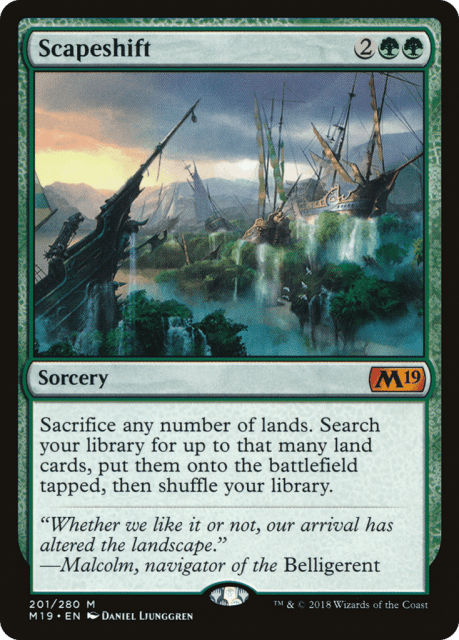 Scapeshift (201) — Core Set 2019