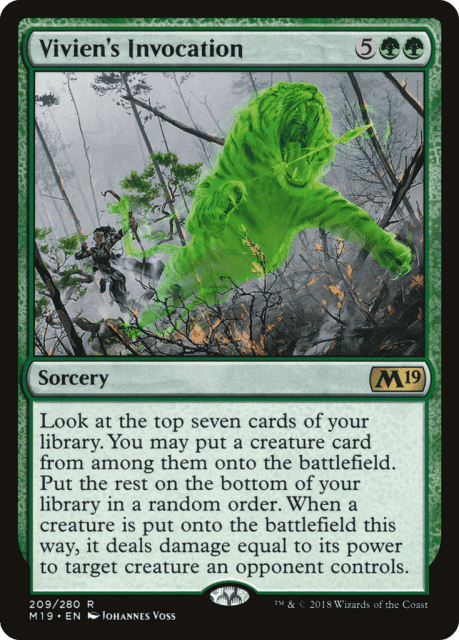 Vivien's Invocation (209) — Core Set 2019