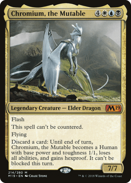Chromium, the Mutable (214) — Core Set 2019