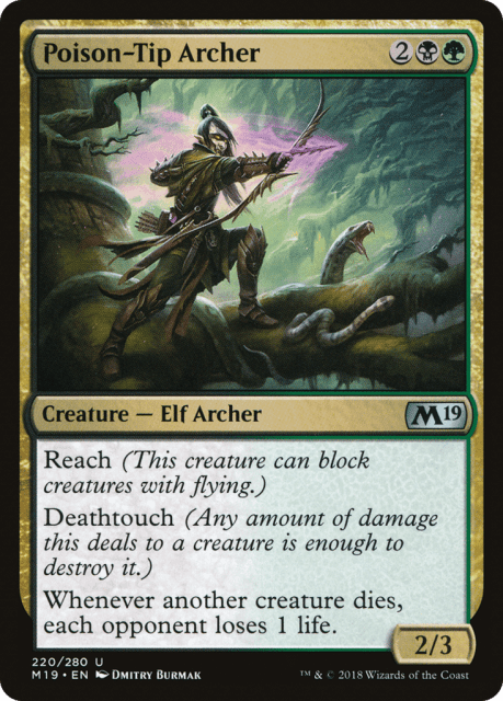 Poison-Tip Archer (220) — Core Set 2019