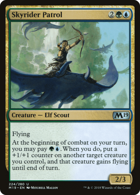 Skyrider Patrol (224) — Core Set 2019