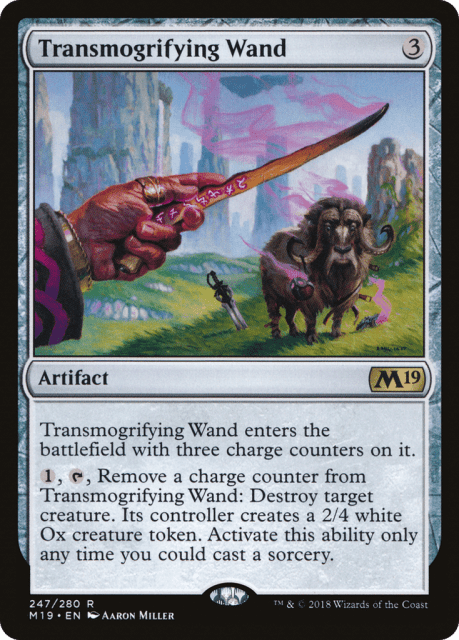 Transmogrifying Wand (247) — Core Set 2019