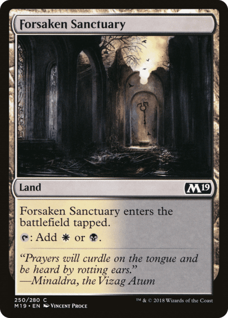 Forsaken Sanctuary (250) — Core Set 2019
