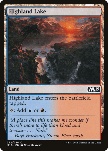 Highland Lake (252) — Core Set 2019