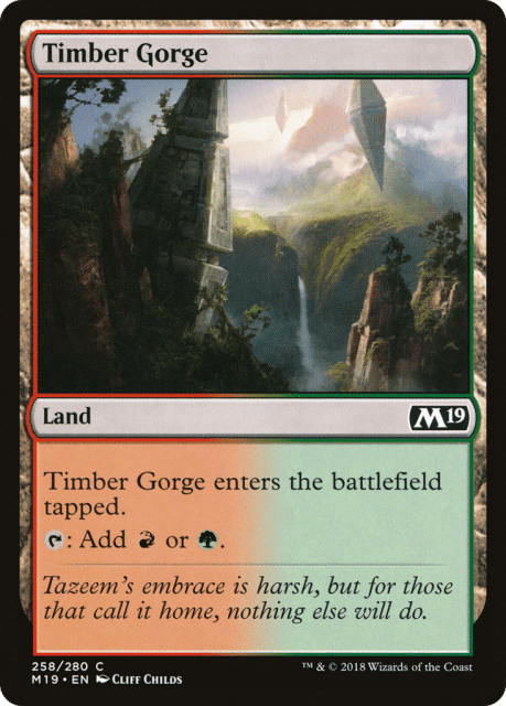 Timber Gorge (258) — Core Set 2019