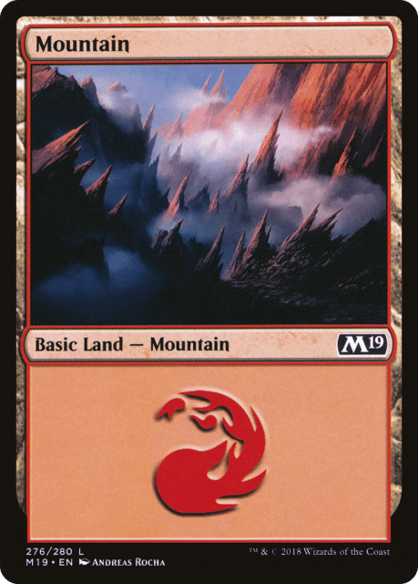 Mountain (276) — Core Set 2019