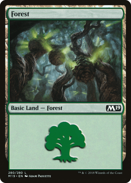 Forest (280) — Core Set 2019
