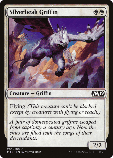 Silverbeak Griffin (285) — Core Set 2019