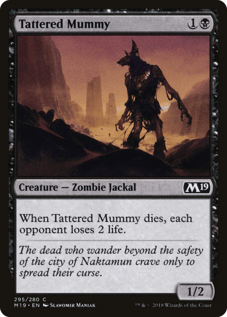 Tattered Mummy (295) — Core Set 2019