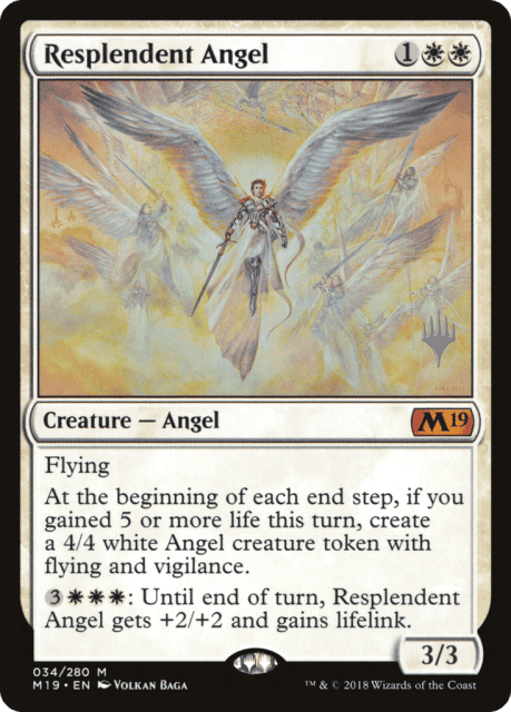 Resplendent Angel (34) — Core Set 2019 Promos