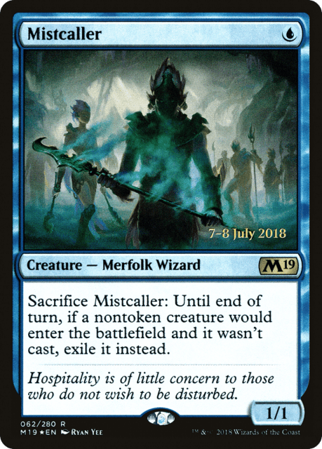 Mistcaller (62) — Core Set 2019 Promos
