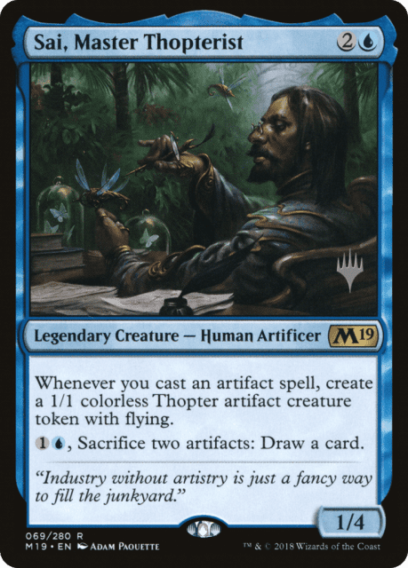 Sai, Master Thopterist (69) — Core Set 2019 Promos
