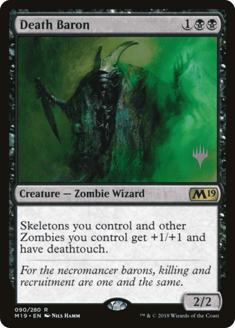 Death Baron (90) — Core Set 2019 Promos
