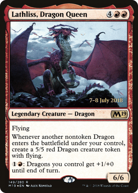 Lathliss, Dragon Queen (149) — Core Set 2019 Promos