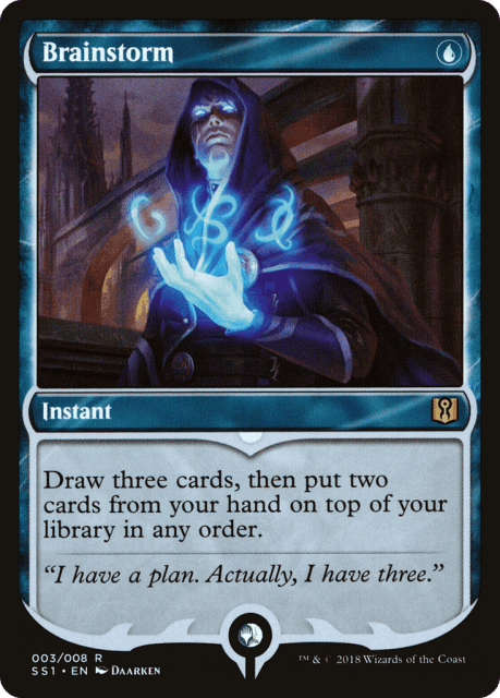 Brainstorm (3) — Signature Spellbook: Jace
