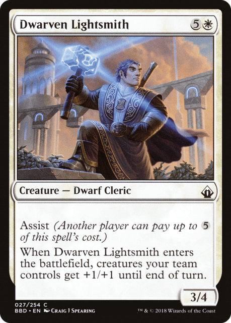 Dwarven Lightsmith (27) — Battlebond