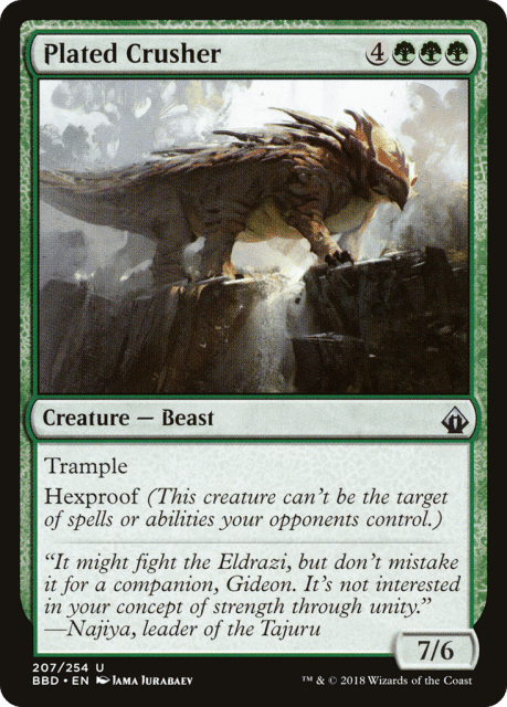 Plated Crusher (207) — Battlebond