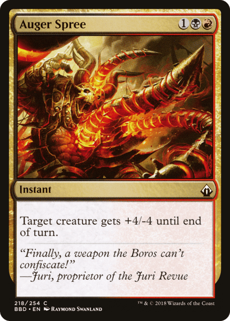 Auger Spree (218) — Battlebond