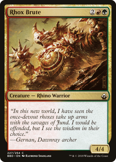 Rhox Brute (227) — Battlebond
