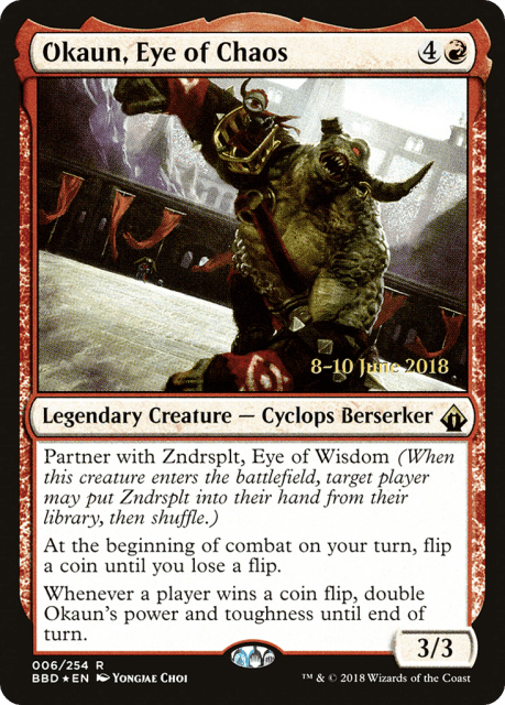 Okaun, Eye of Chaos (6) — Battlebond Promos