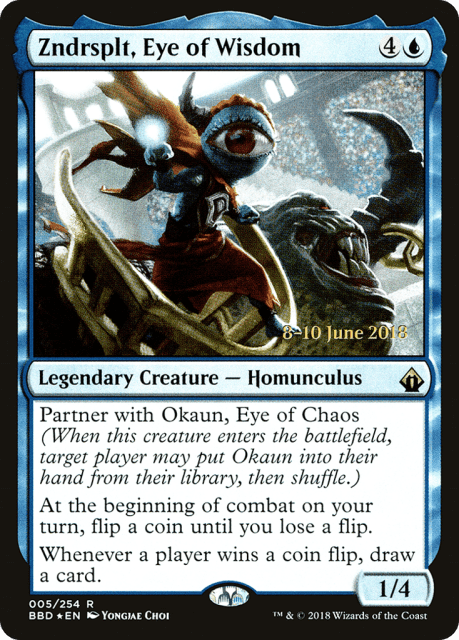 Zndrsplt, Eye of Wisdom (5) — Battlebond Promos