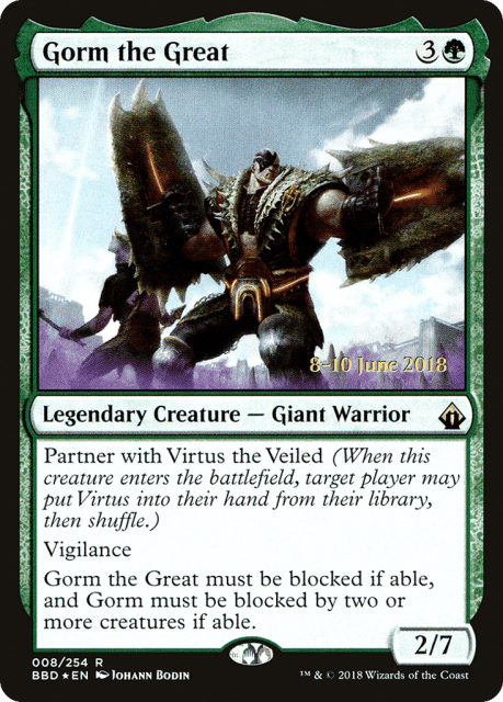 Gorm the Great (8) — Battlebond Promos
