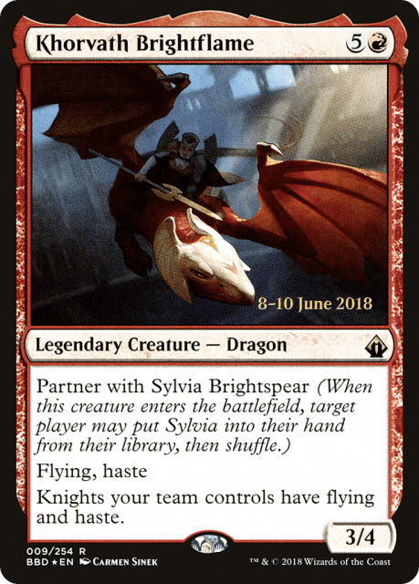 Khorvath Brightflame (9) — Battlebond Promos