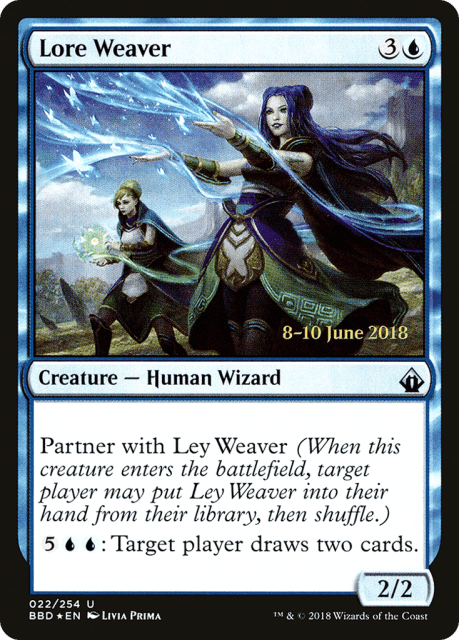 Lore Weaver (22) — Battlebond Promos