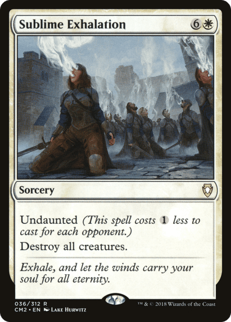 Sublime Exhalation (36) — Commander Anthology Volume II