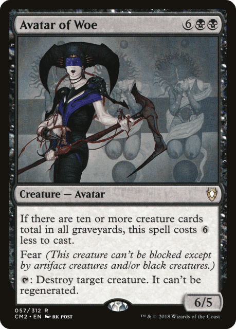 Avatar of Woe (57) — Commander Anthology Volume II