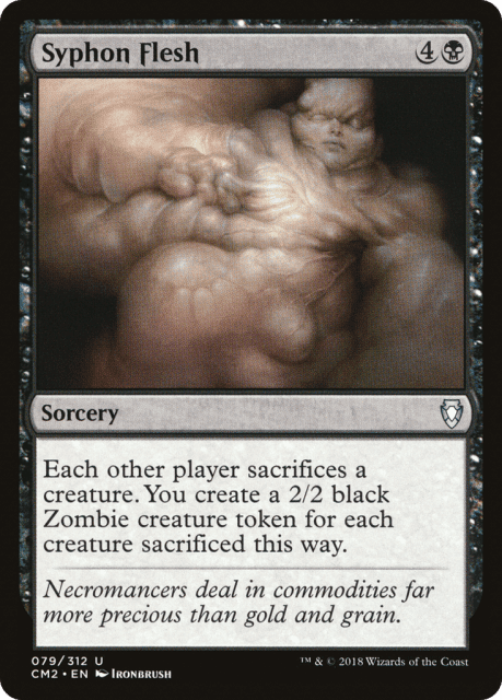 Syphon Flesh (79) — Commander Anthology Volume II