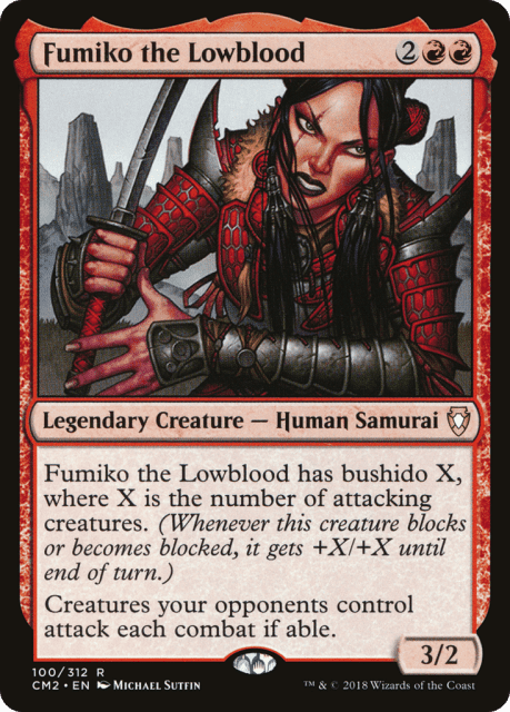 Fumiko the Lowblood (100) — Commander Anthology Volume II
