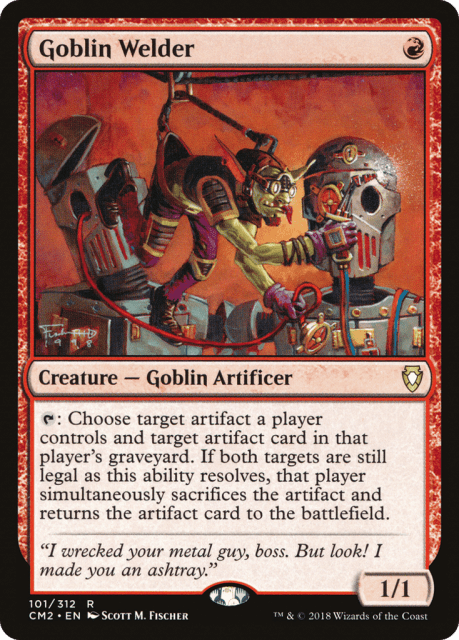 Goblin Welder (101) — Commander Anthology Volume II