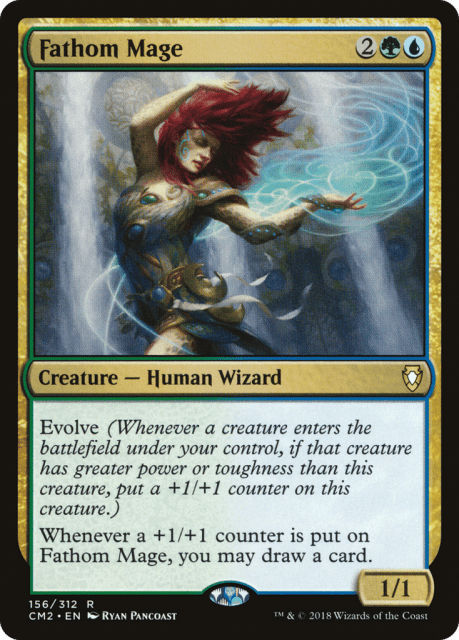 Fathom Mage (156) — Commander Anthology Volume II