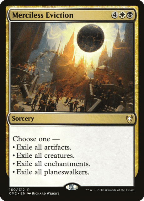 Merciless Eviction (160) — Commander Anthology Volume II