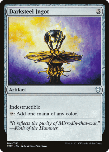 Darksteel Ingot (184) — Commander Anthology Volume II
