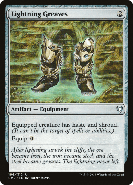 Lightning Greaves (196) — Commander Anthology Volume II