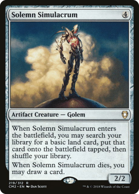 Solemn Simulacrum (219) — Commander Anthology Volume II