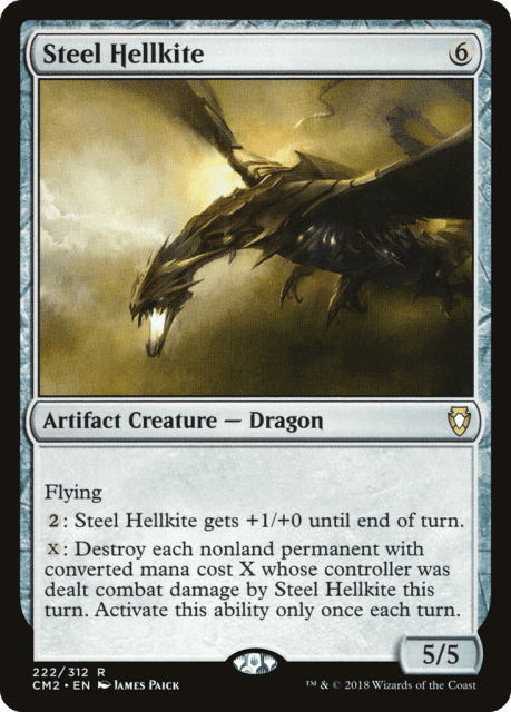 Steel Hellkite (222) — Commander Anthology Volume II
