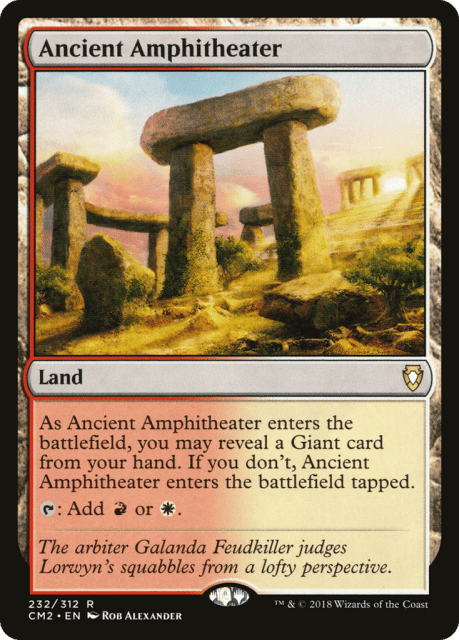 Ancient Amphitheater (232) — Commander Anthology Volume II
