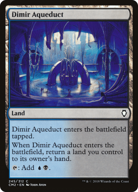 Dimir Aqueduct (245) — Commander Anthology Volume II
