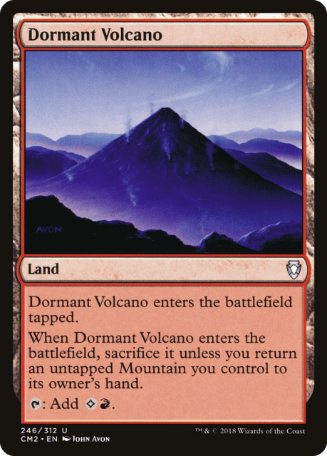 Dormant Volcano (246) — Commander Anthology Volume II